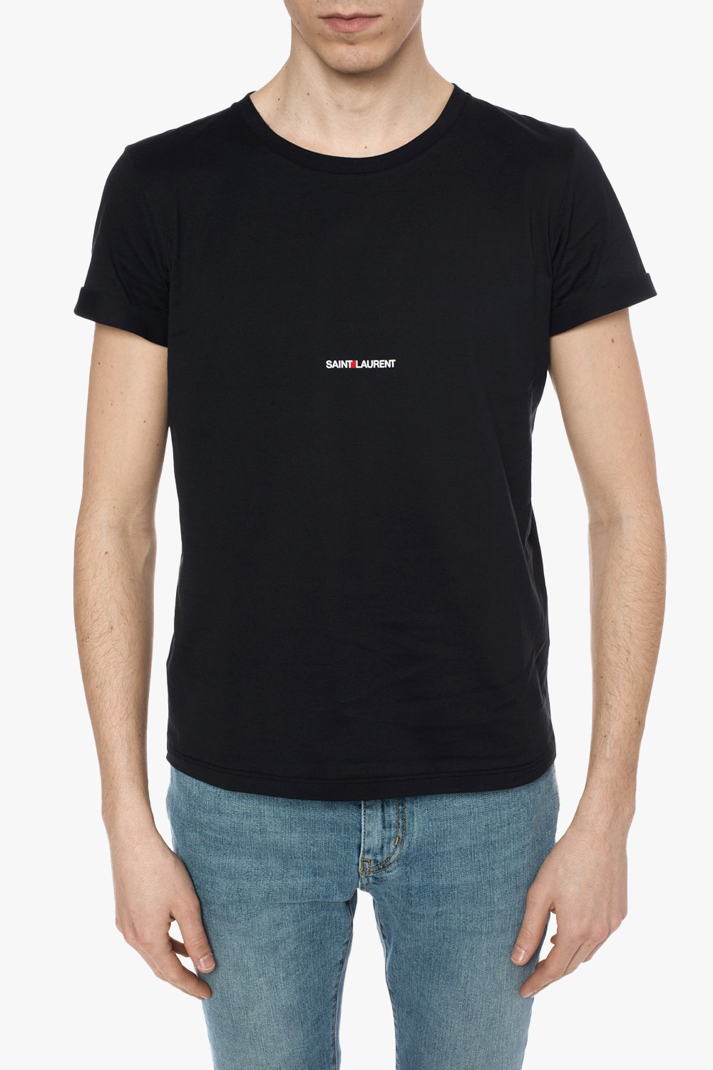 Saint Laurent Logo-printed T-shirt | Men's Clothing | IetpShops